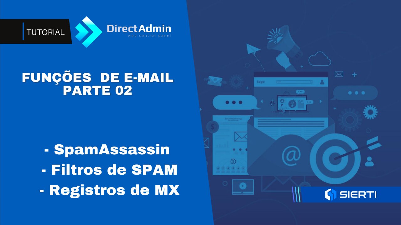 FUNÇÕES DE E-MAIL NO (PAINEL DE CONTROLE) | PARTE 02
