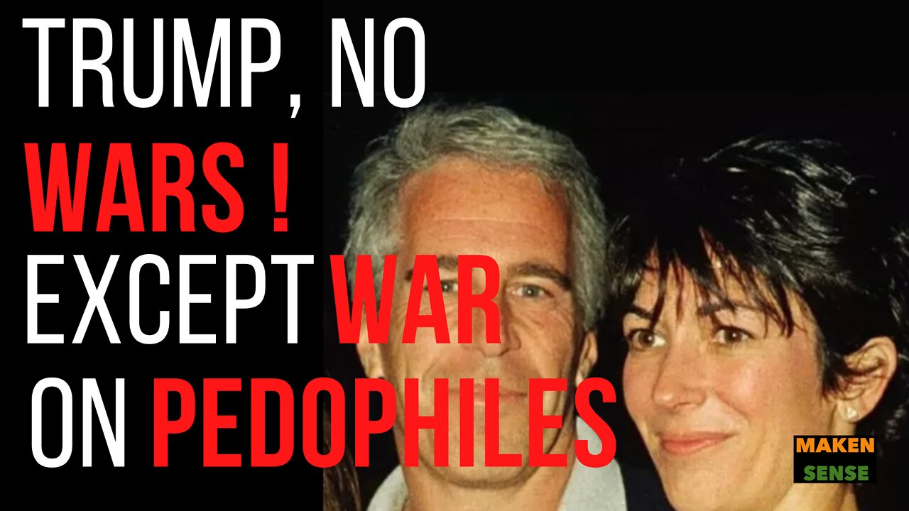 TRUMP WAR ON PEDOS!