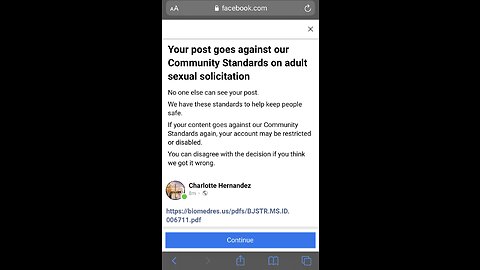 Fedbook (Facebook) censorship fckery abound!