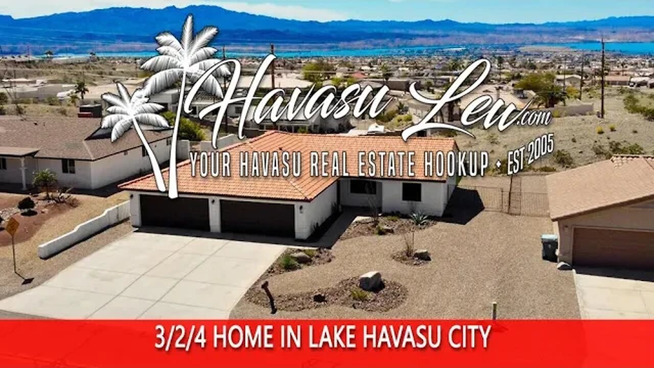 Lake Havasu 4 Car Garage Home 391 Hound Dr MLS 1025509