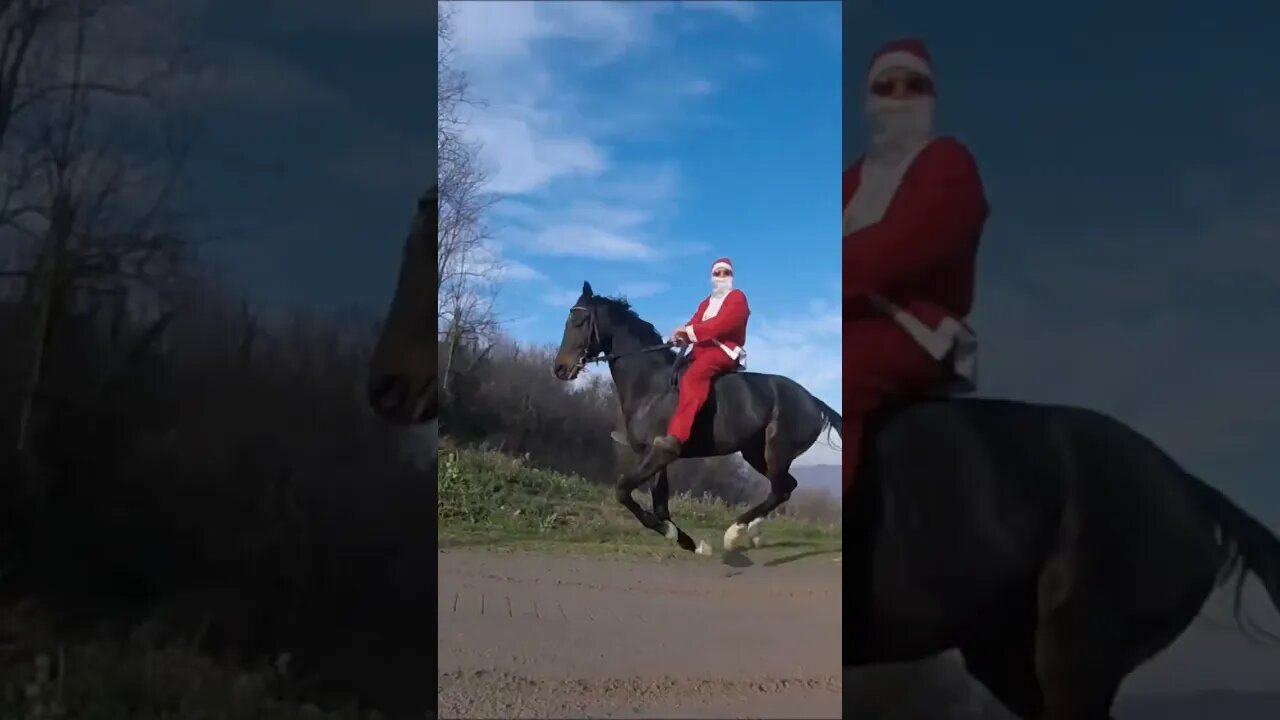 Santa’s Coming for You but on a Horse 🐴🎅