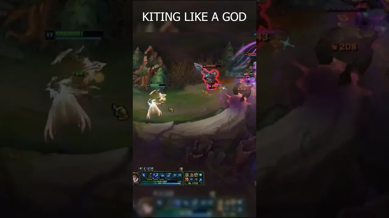 Ashe God Like Kiting or Bad Enemy Team?-League of Legends