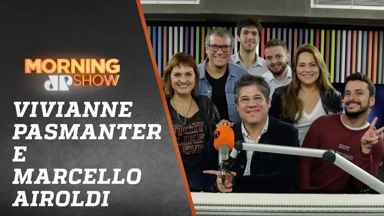 Vivianne Pasmanter e Marcello Airoldi - Morning Show - 04/07/19