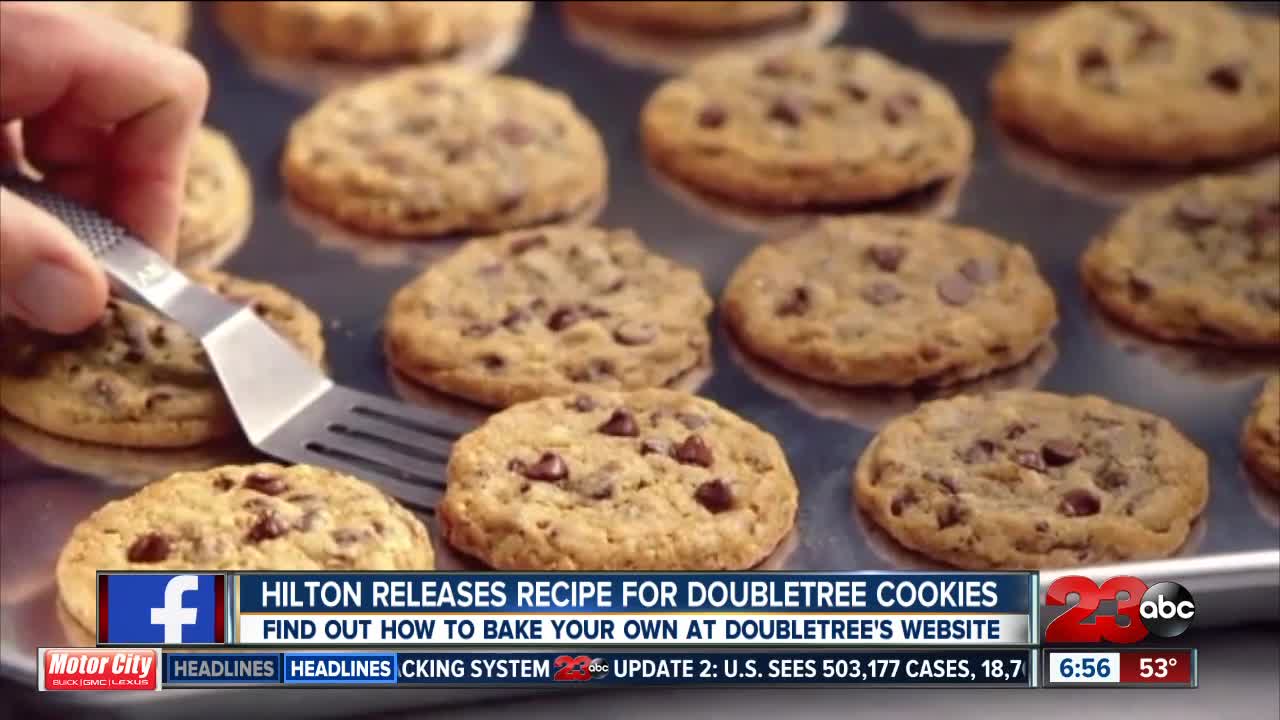 DoubleTree by Hilton releases famous cookie recipe