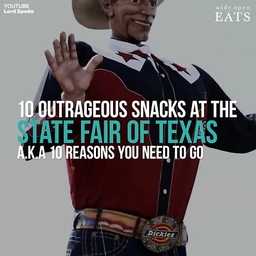 10 Outrageous Snacks at the State Fair of Texas