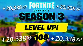 *PATCHED* HUGE XP GLITCH in Fortnite Chapter 2 Season 3 (24K XP every Minute)