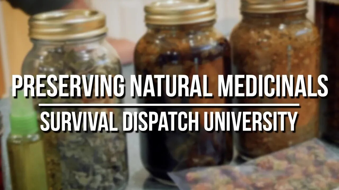 Preserving Natural Medicinals and Herbal Medicine