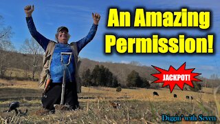 We found an AMAZING PERMISSION and hit the JACKPOT! – METAL DETECTING – Episode 298