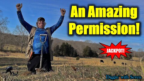 We found an AMAZING PERMISSION and hit the JACKPOT! – METAL DETECTING – Episode 298