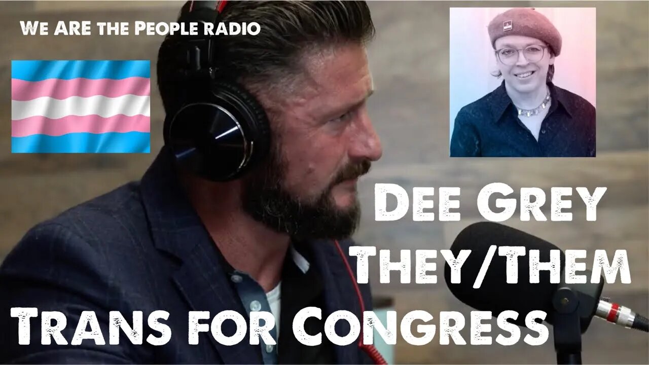 Dee Grey They/Them Transgender for Utah Congress Stands their ground with Harvey and Preston