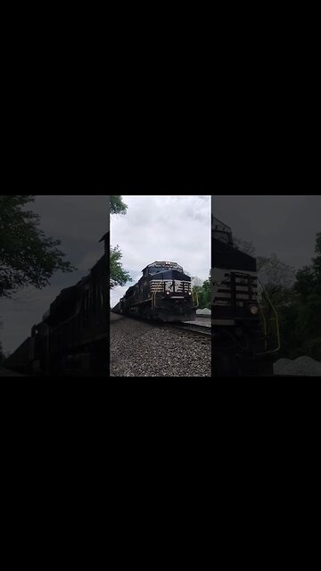 Heavy coal train @ the brickyard #revello608 #train #youtube #shorts