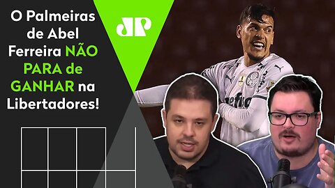 "O que MAIS IMPRESSIONA no Palmeiras na Libertadores é..." Verdão é EXALTADO!