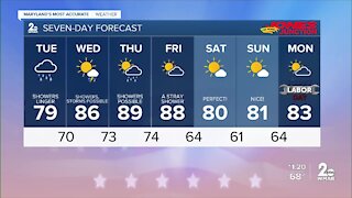 WMAR-2 News Weather at 11