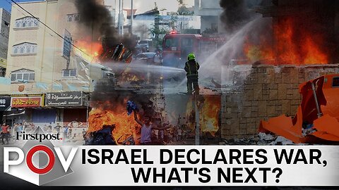 Israel At War After Hamas Launches Surprise Attack, What Is Israel's Plan Of Action? | Firstpost PoV