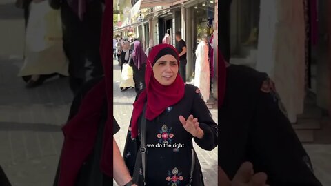 Jews Ask PALESTINIANS 🇵🇸 Controversial Questions Part 3 #shorts