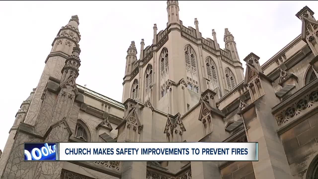 After new safety improvements, Trinity Cathedral leaders reflect on Notre Dame fire