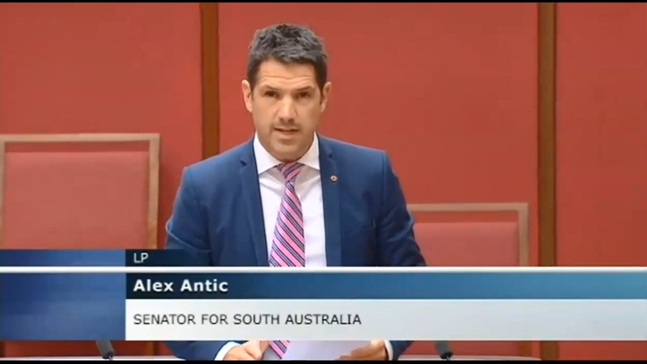 Australian Senator Alex Antic Calls Out The WEF As A Dangerous Marxist Organization