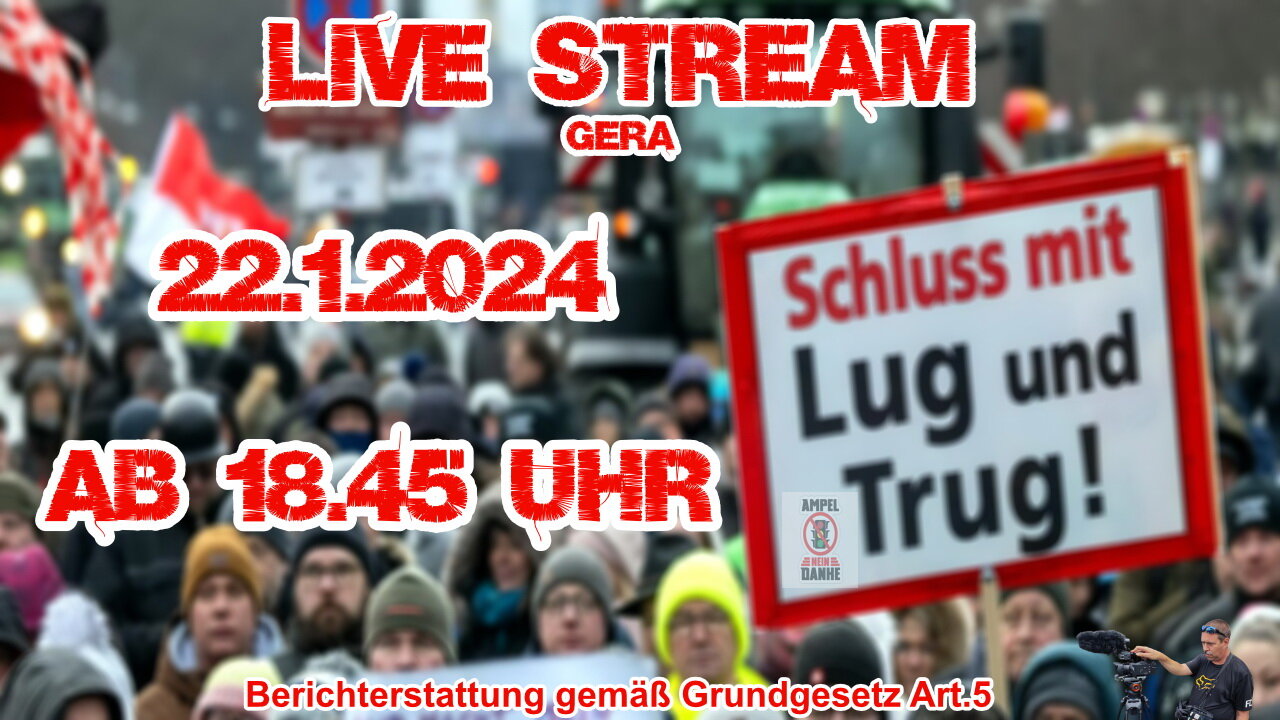 LiveStream from Gera January 22nd, 2024