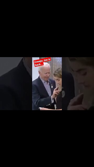 Creepy Joe is back...yuck