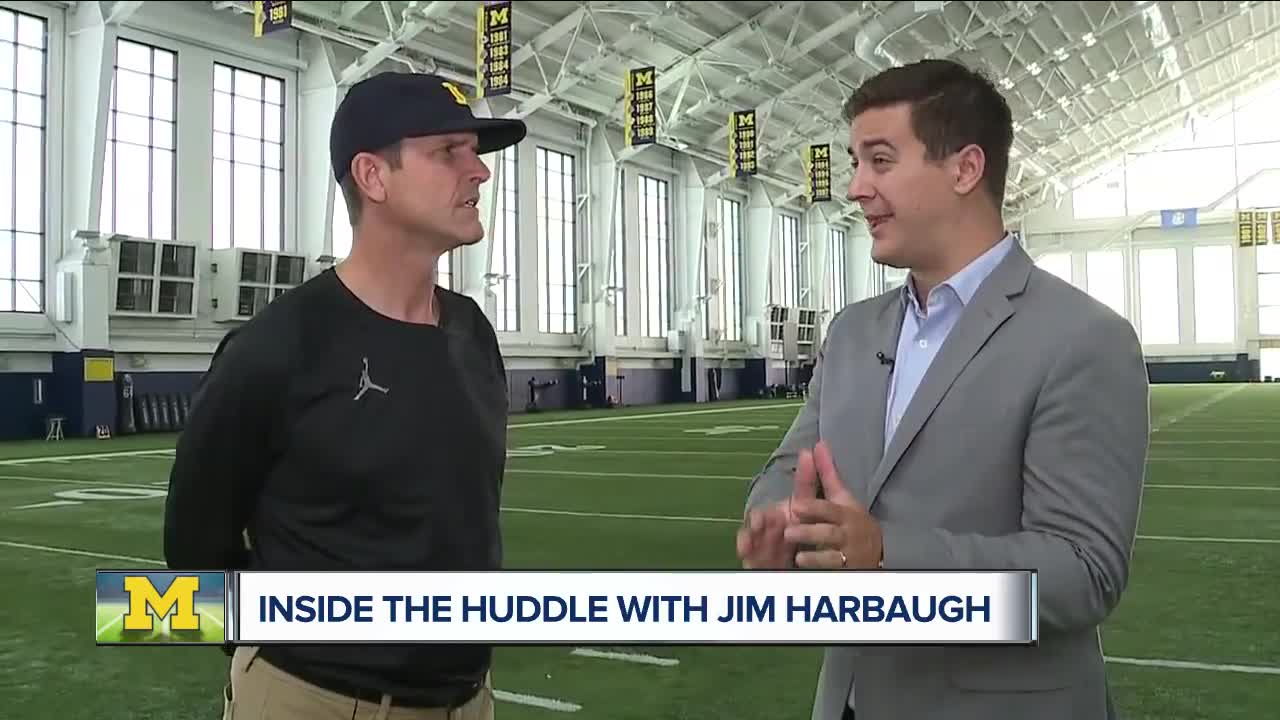 Inside the Huddle with Jim Harbaugh: after win over SMU