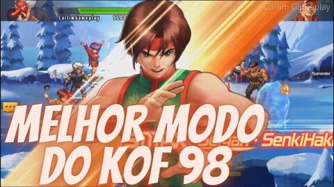 KOF'98 UM OL - melhor modo do jogo.