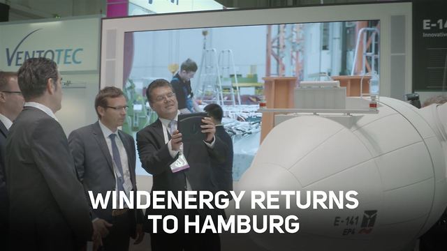 WindEnergy Hamburg : 1400 exhibitors from 34 countries