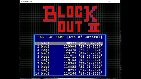 3D #Tetris #Blockout Level: OoC Global Ranking Nr 25