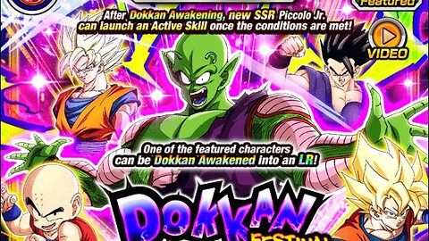 DOKKAN BATTLE TICKET SUMMONS GOLDEN WEEK FOR PICCALO JR!!#dokkanbattle