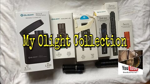 My Olight Collection (O-fan Sale Ends Tonight 9/23)