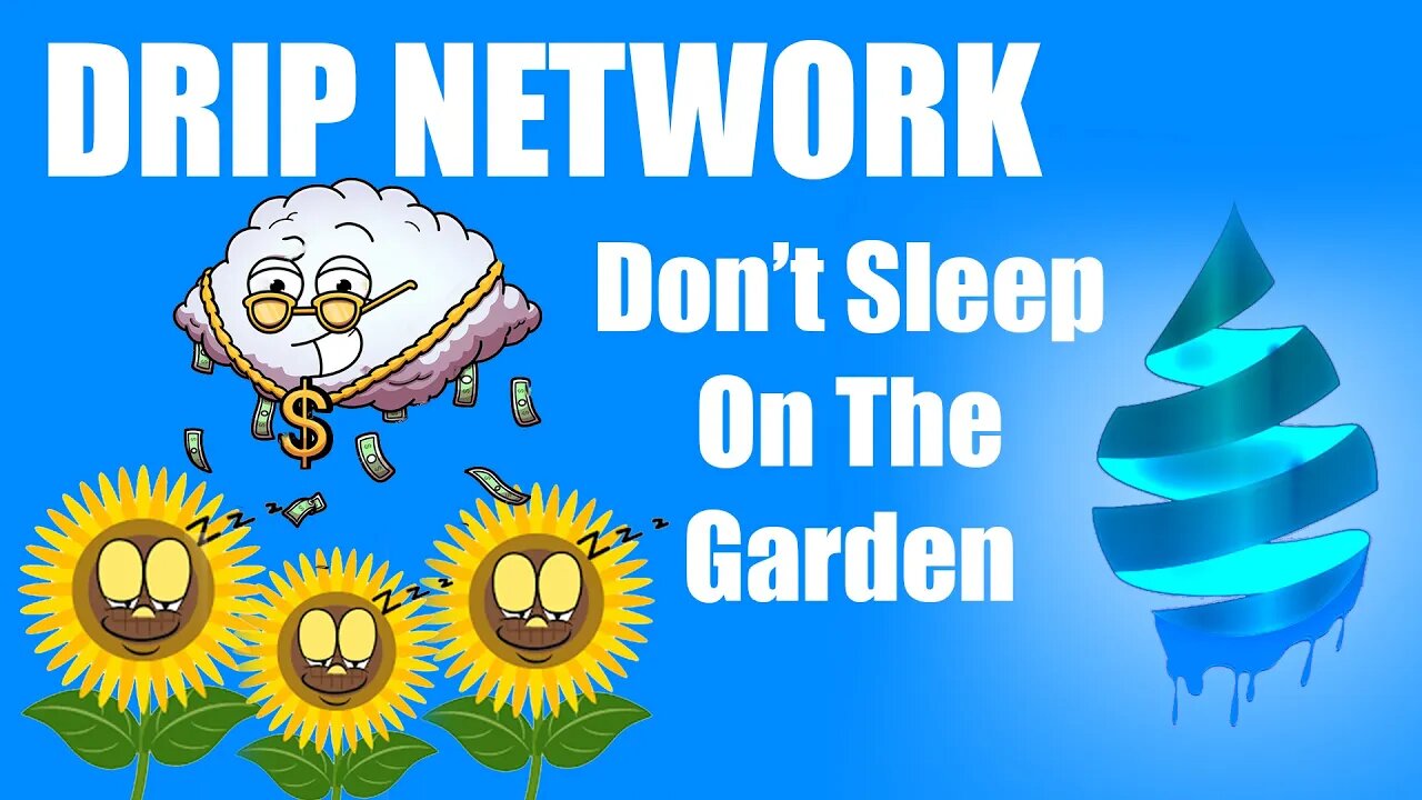 Drip Network - Don't Sleep On The Garden Millionaire Printer