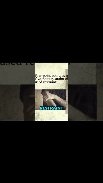 Forced Restraints and Cruel Treatment Unveiling Shocking Practices at JRC