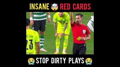 RED CARD PLAYER INSANE DIRTY PLAYS