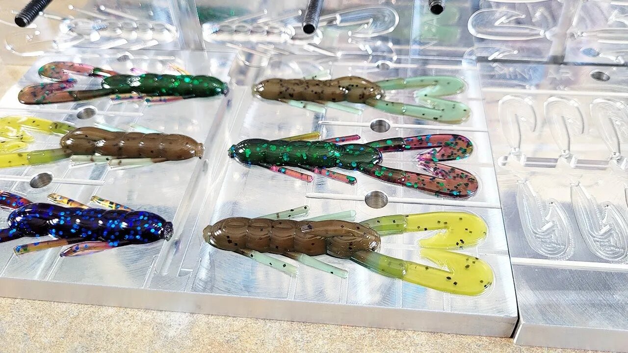 CRAW-TACTULAR!! New Angling Ai AR-CRAW Mold Demo!!!