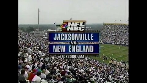 1996-09-22 Jacksonville Jaguars vs New England Patriots