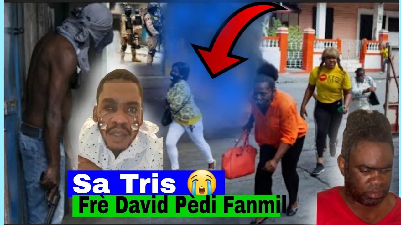 😭Frè Zo Ti David Pété Kriyé Pou Fanmi li Pa tandé Kwadèboukè 😭Lapolis Fouké Maxyno Machann Zam