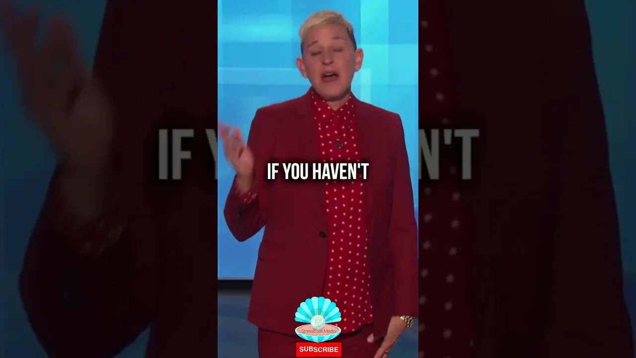 The Value of Life: A Motivational Speech by Ellen DeGeneres