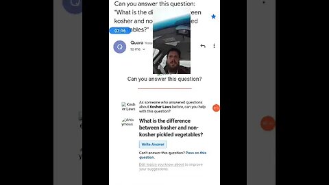 answers for Quora - kosher pickles