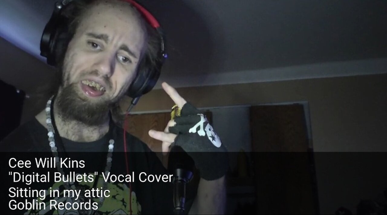 Cyraxx aka Shadowblade YouTube 04-13-24 Digital Bullets Vocal Cover