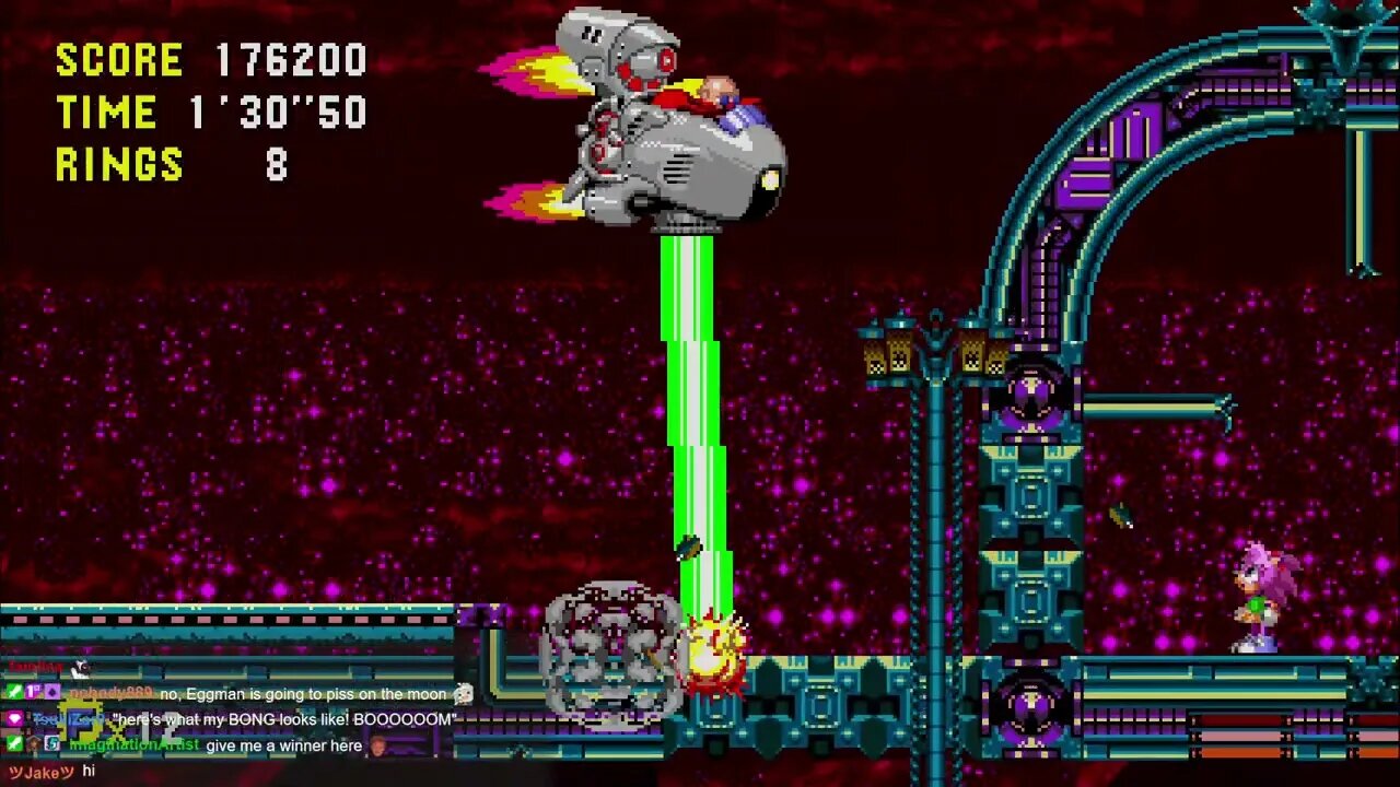 Sonic CD - Amy stalks everyone