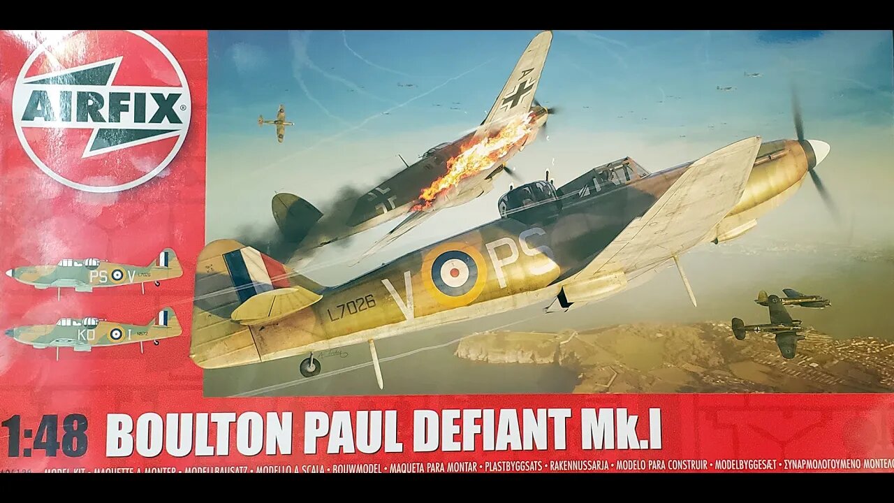 1/48 Airfix Defiant Mk.I Review/Preview