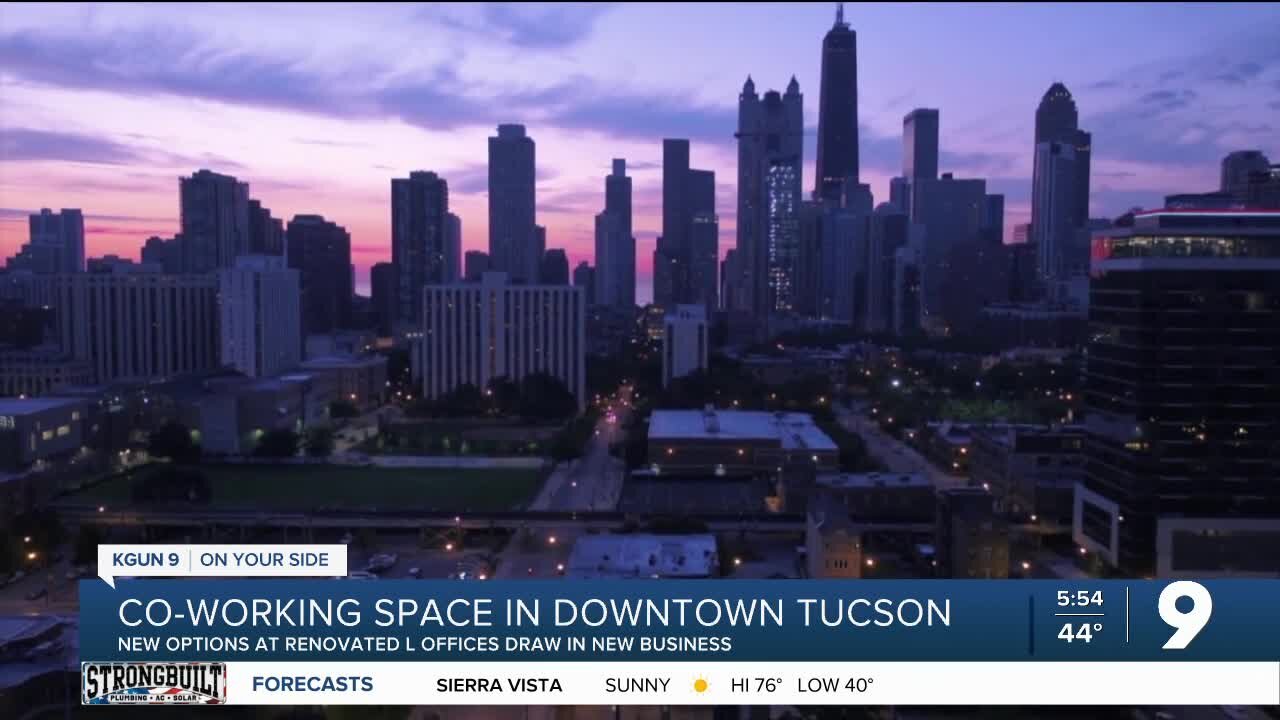 Newly renovated co-working space in downtown Tucson