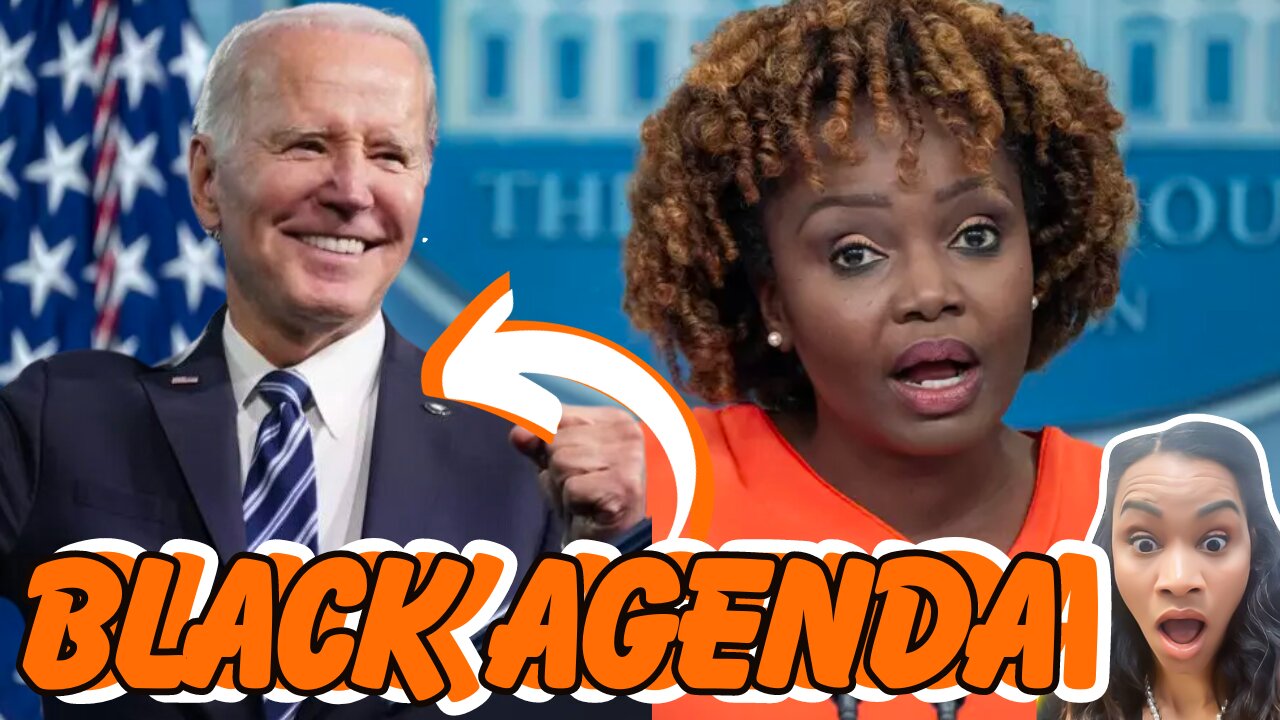 President Joe Biden and Karine Jean Pierre on Black Agenda Being Lost