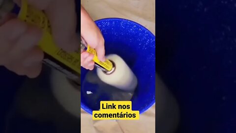 espátula limpa rolo de pintura!!#espátula #rolodepintura#tinta#shorts #shortsvideo