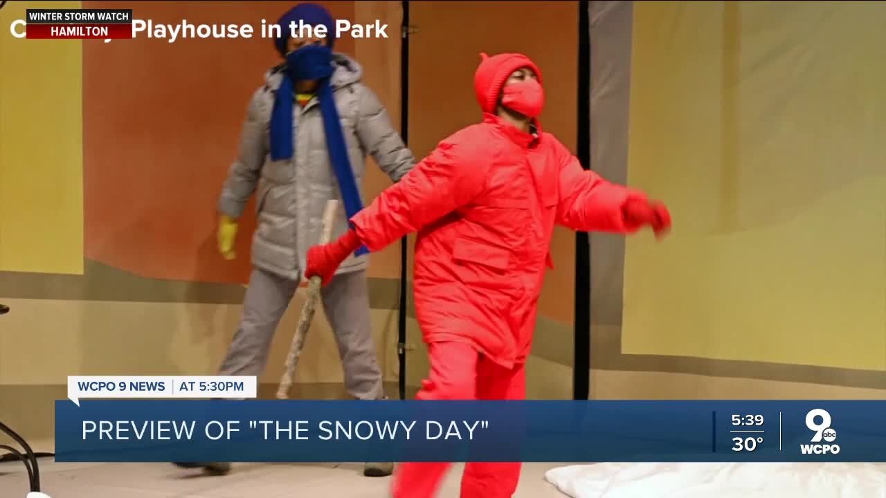 Playhouse in the Park brings classic children's story 'The Snowy Day' to life on stage