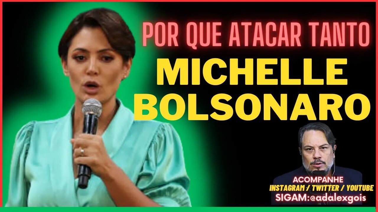 O alvo agora é a MICHELLE BOLSONARO!