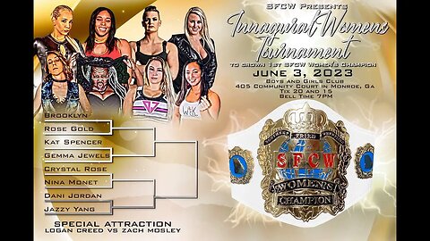 Indy Showcase: SFCW Women's Tournament Finals (Brooklyn Creed vs Crystal Rose) 6/3/2023