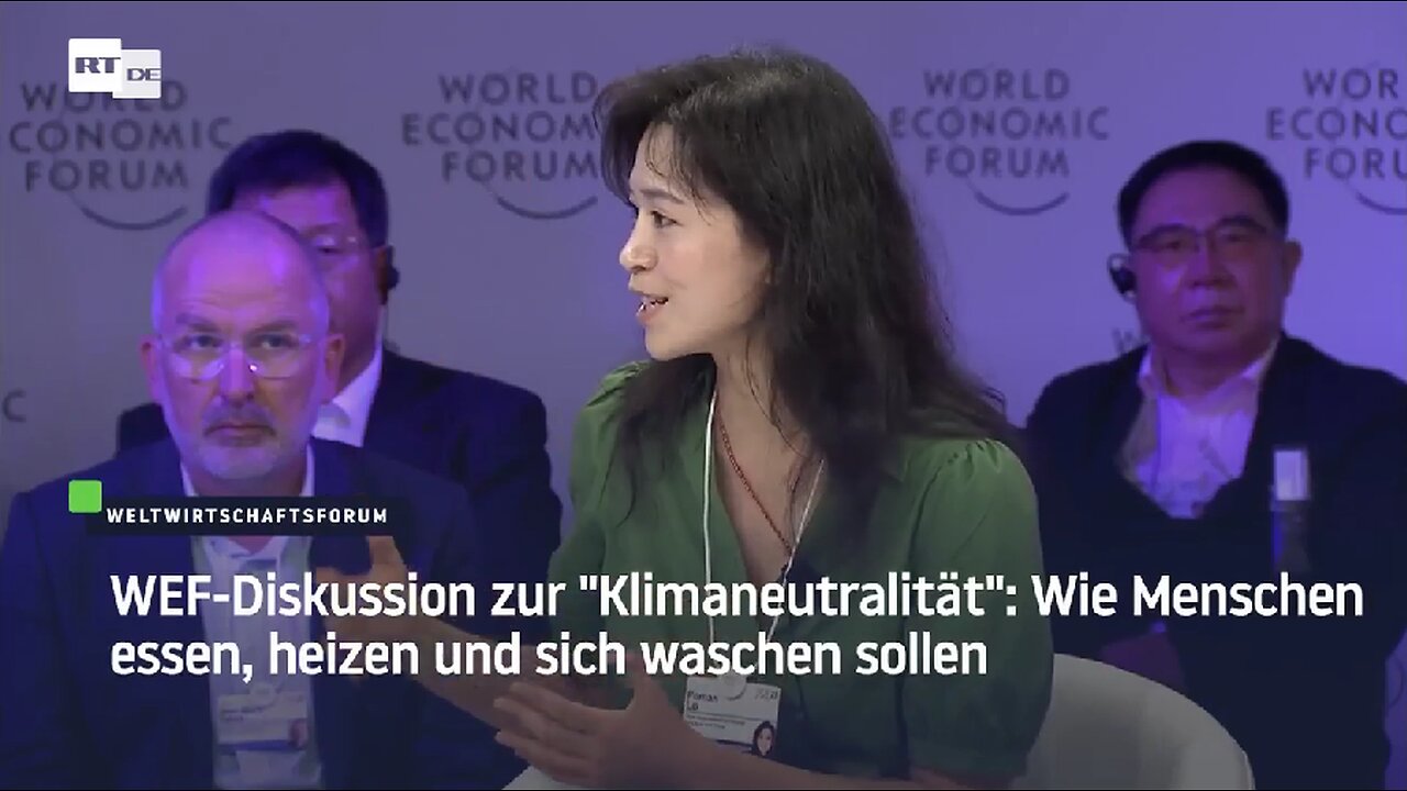 Klimaanlage und Fast Food ade: Wie der Mensch nach WEF-Vorstellung "klimagerecht" konsumieren soll