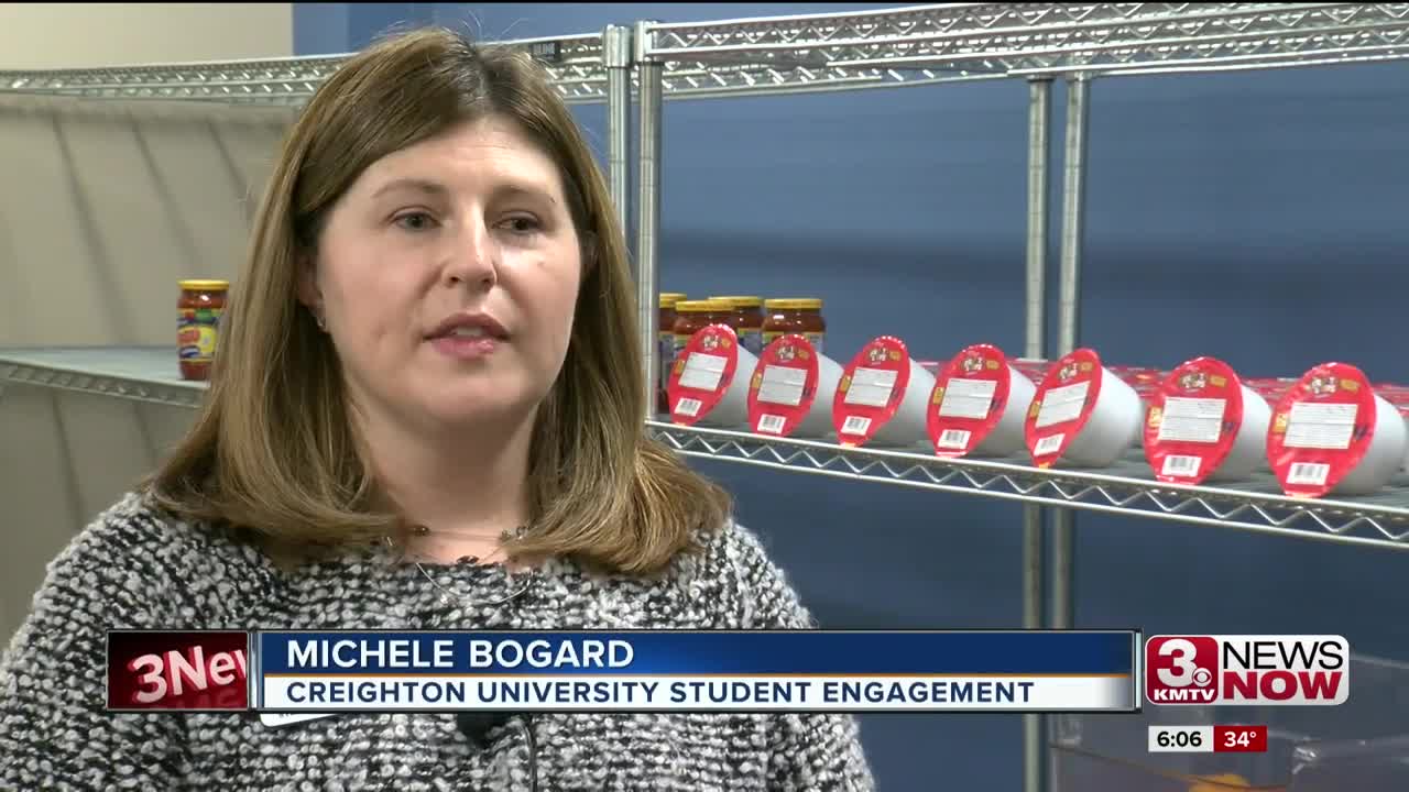 Creighton University opens new food pantry for fellow students