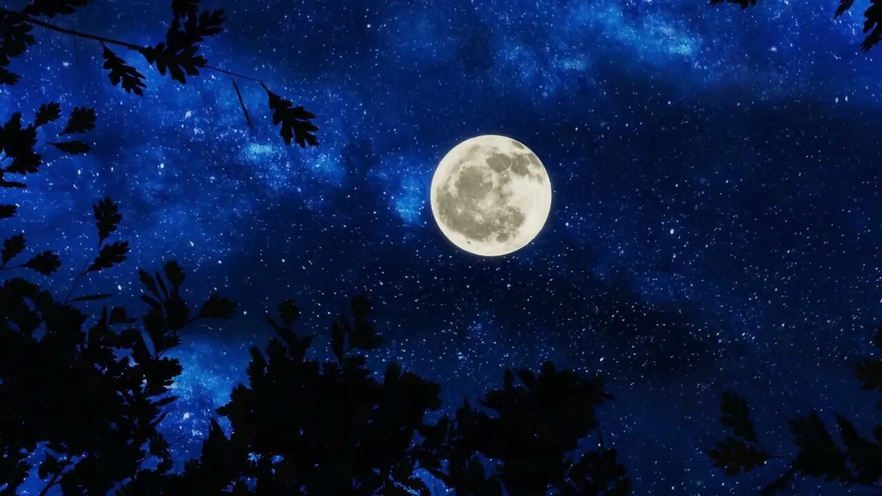 Relaxing Moon View for beautiful Night Sleep