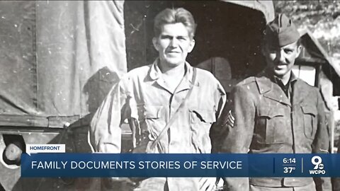 Hamilton family documents grandfather's stories of service from World War II
